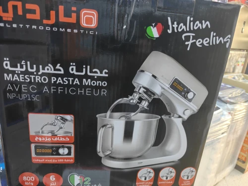 PÉTRIN NARDI 6L 800W AVEC AFFICHEUR