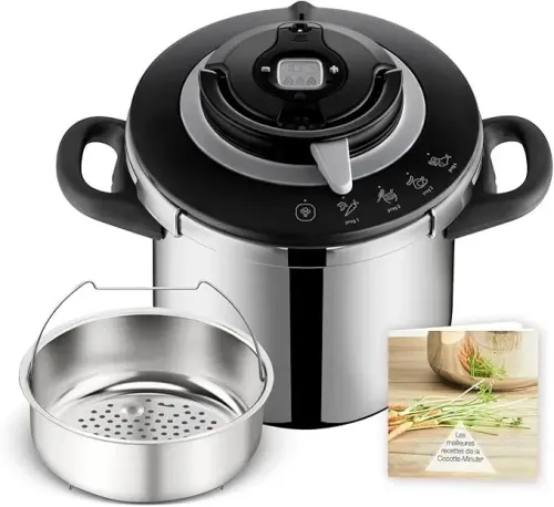 SEB Clipso+ Chef 6L cocotte minute inox