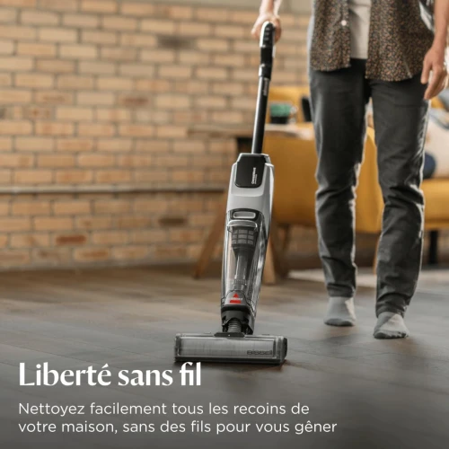 Aspirateur balai laveur sans fil Bissell CrossWave OmniForce garantie 2 ans