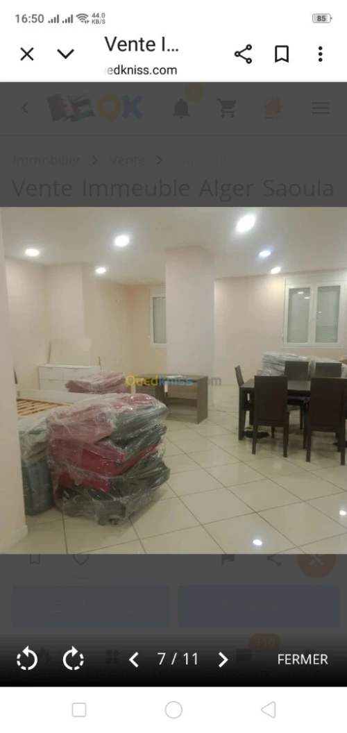 Location Immeuble Alger Saoula