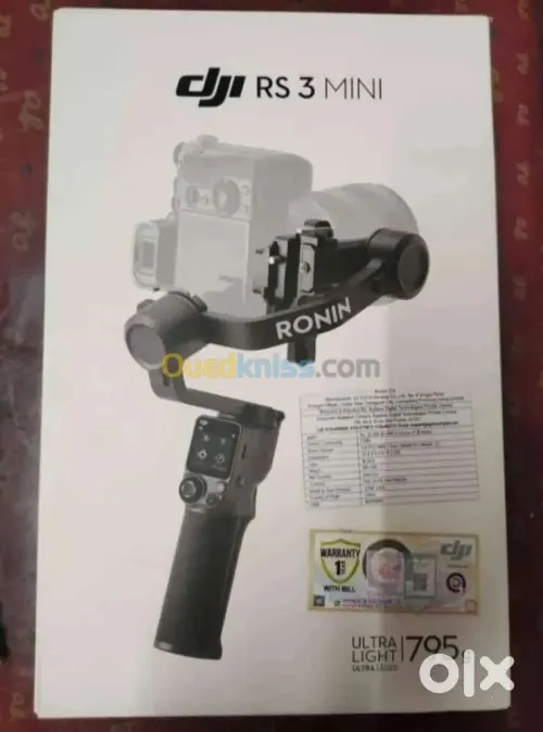 À VENDRE stabilisateur DJI RS3 MINI. Occasion COMME NEUF