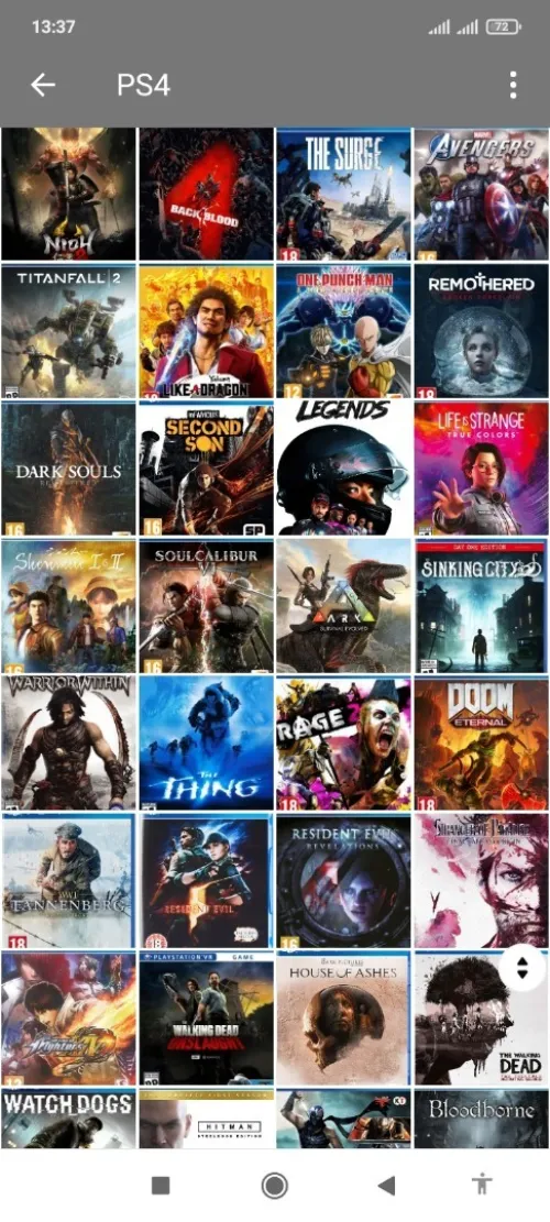 Installation jeux PS4 et pc et ps3