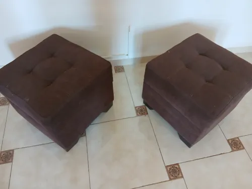 Batal Deux poufs solide