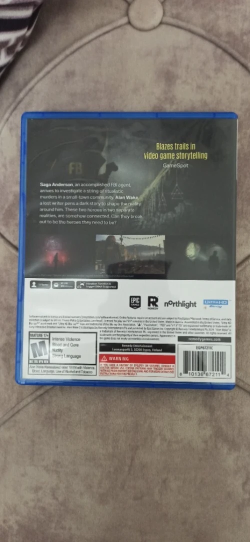 Alan wake 2 ps5
