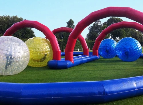 Toboggan gonflable