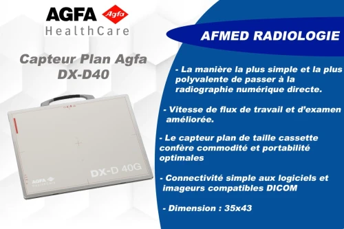 Capteur Plan Agfa XD14