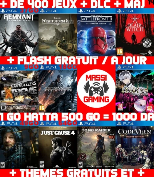 INSTALLATION JEUX DIAL PS4 FLASHÉE 9.X & 11.00 & 12.X & 13.00 (+ FLASH GRATUIT + DLC + MISE A JOUR) --