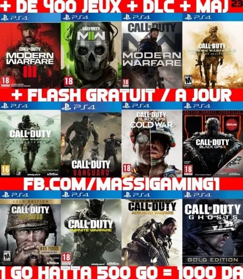 INSTALLATION JEUX DIAL PS4 FLASHÉE 9.X & 11.00 & 12.X & 13.00 (+ FLASH GRATUIT + DLC + MISE A JOUR) -