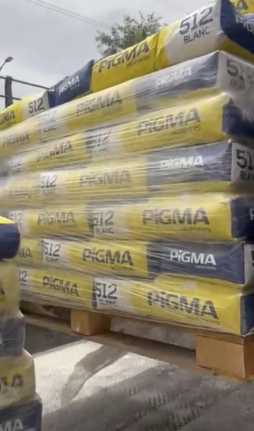 Ciment colle pigma color 