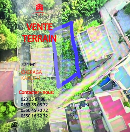 Vente Terrain Alger Cheraga