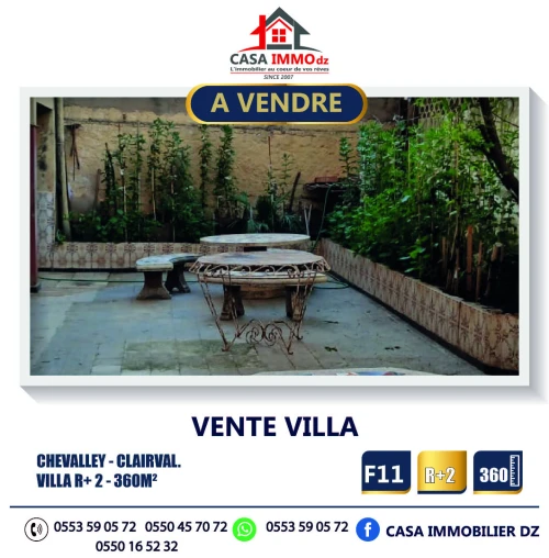 Vente Villa Alger Chevalley