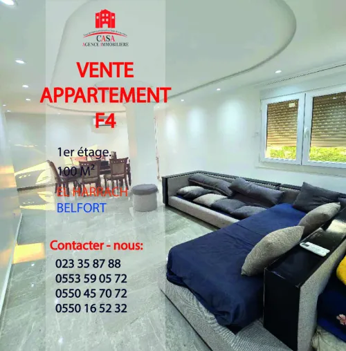 Vente Appartement F4 Alger El harrach