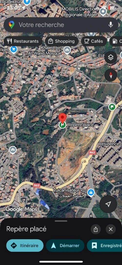 Vente Terrain Alger Birkhadem