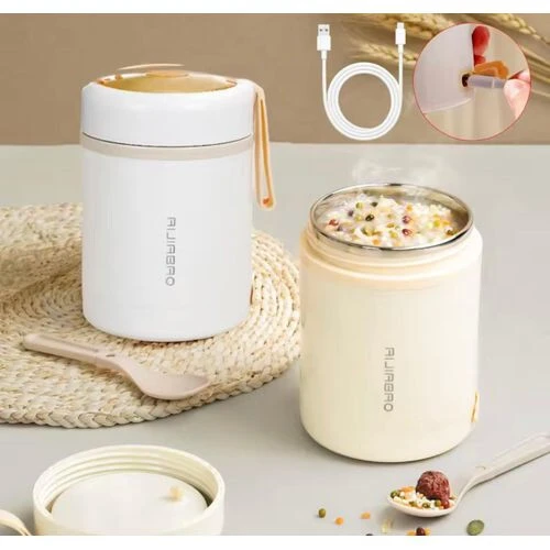علبة طعام كهربائية ساخنة - سعة 600 مل Boite Alimentaire Chauffante Électrique - Capacité 600 ml