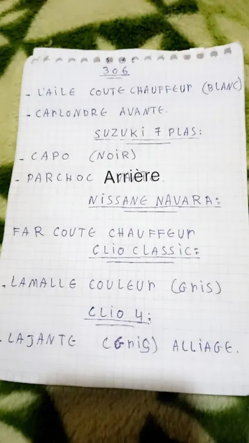 La pièces 