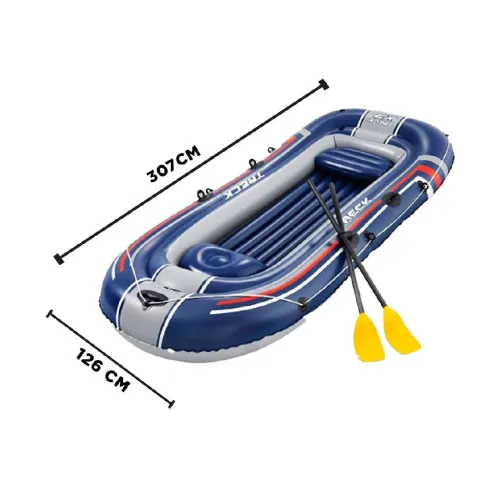 Bestway 61110 Bateau Gonflable 270kg 5En1 Hydro-Force Treck X3 Set 