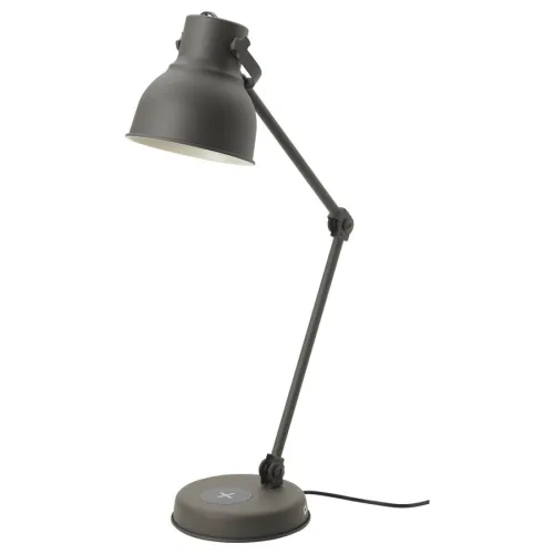 Lampe De Bureau + Station Charge HEKTAR IKEA