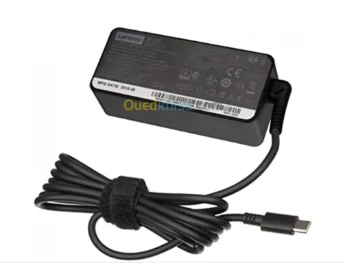 adaptateur secteur chargeur lenovo type c 65w max