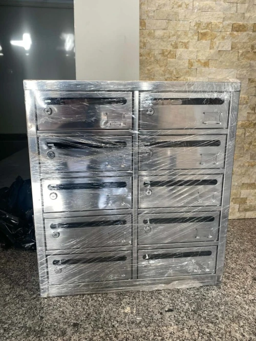 Boîtes aux lettres métalliques ou inox  Fabrication locale de qualité | SA METAL INDUSTRIE