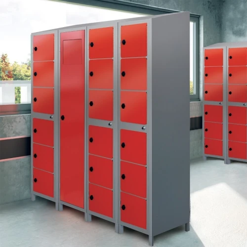 Fabrication vestiaire métallique multicolore/ multi cases / vestiaires salle de sport