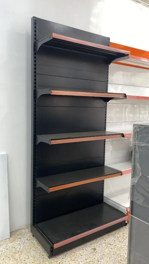 Rayonnage métallique professionnel pour supérettes et grandes surfaces