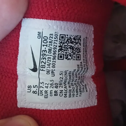 NIKE SB AIR MAX ISHOD 2 White Red Grey Beige FB2393-100 Shoe Sneaker Trainer