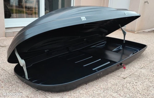 Coffre De Toit Pour Voiture G3 Helios 320 Noir Métallisé