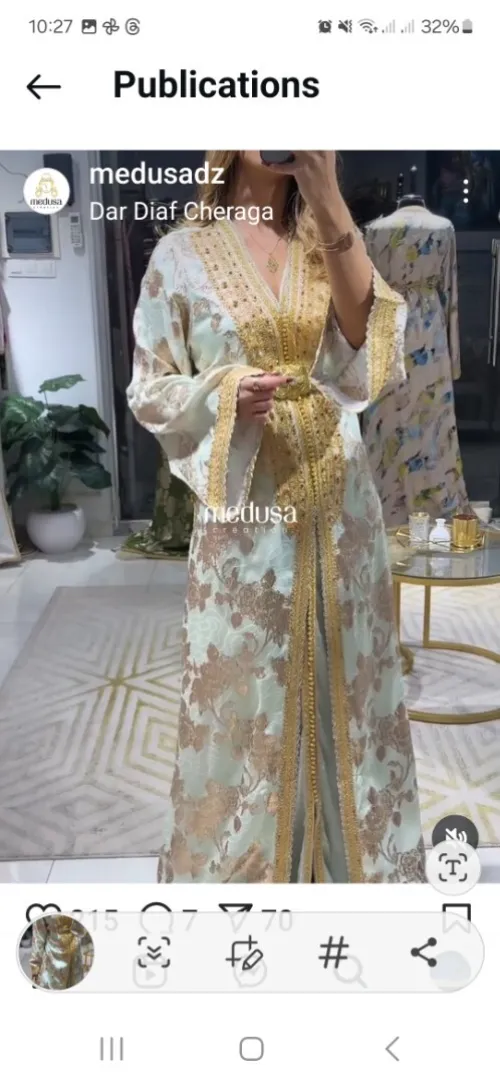 Caftan medusa