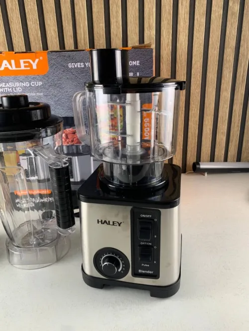 خلاط كهربائي 3 في 1 مع مفرمة ومطحنةBlender Mixeur Electrique 3 En 1