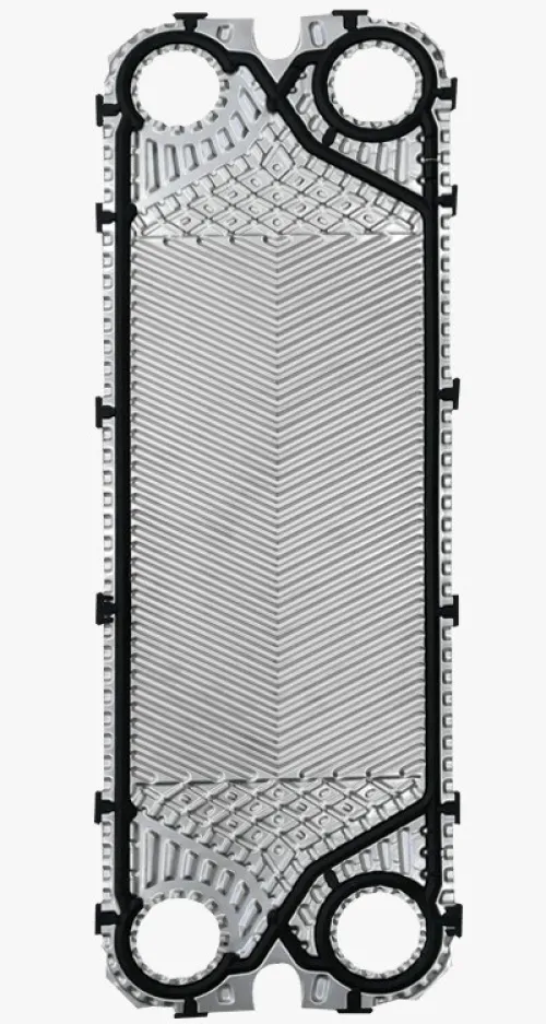 Plaque en inox 316 + joint (pour échangeur de chaleur à plaques)