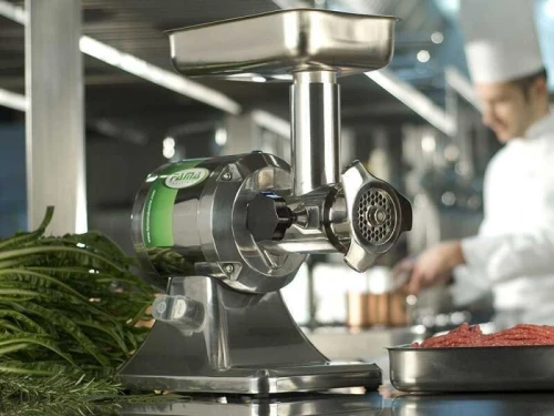 Hachoir à viande En Inox, 200 Kg/h ( 1 CV - 380 V)