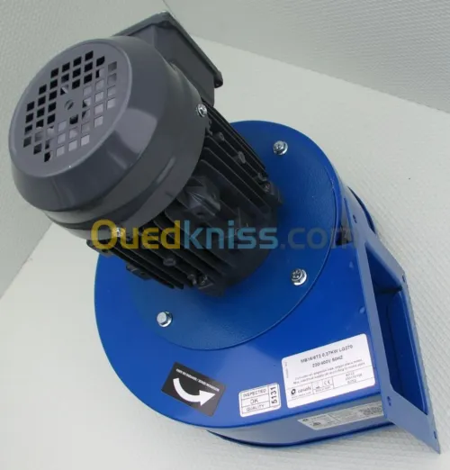 VENTILATEUR CENTRIFUGE MOYENNE PRESSION AVEC TURBINE AVANT