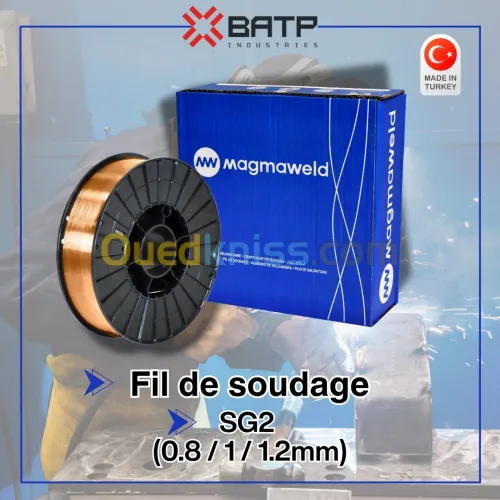Fil de soudage Magmaweld SG2 (0,8/1/1,2mm)