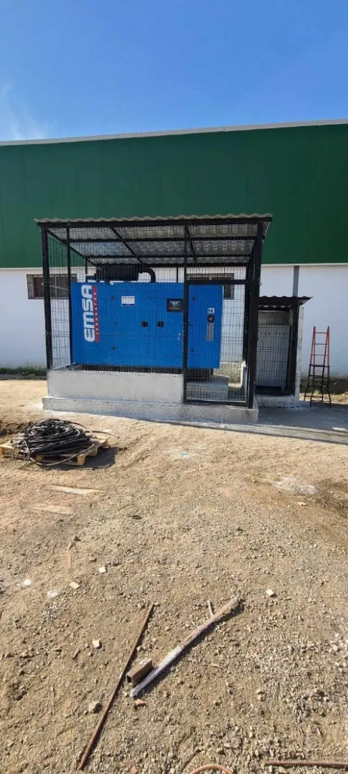 Travaux installation groupe électrogène -