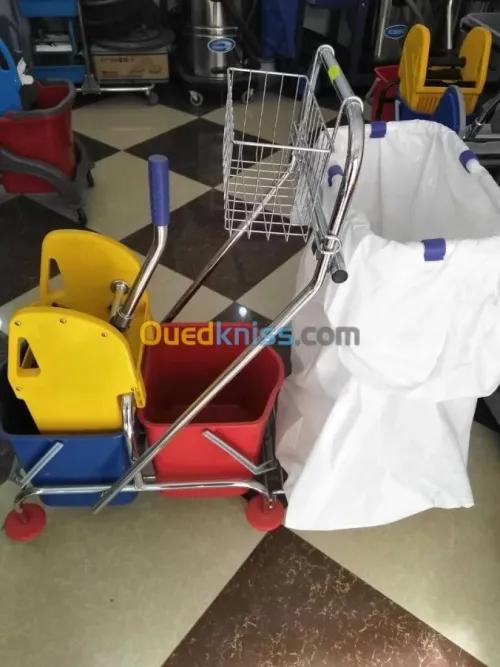 Poubelle chariot ménage et services 