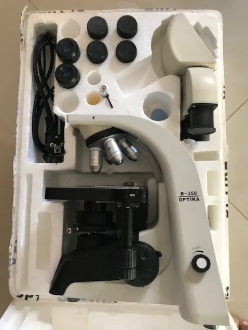 Microscope  OPTIKA B-350 et camera 
