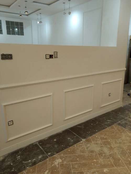 Fourniture et pose de moulures murales décoratives - Plusieurs tailles disponibles