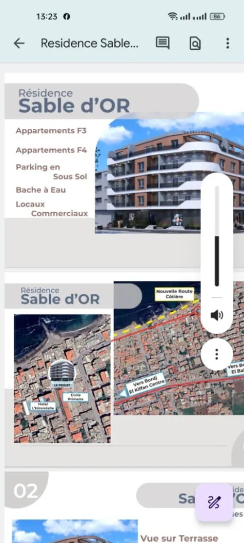 Vente Appartement F3 Alger Bordj el kiffan