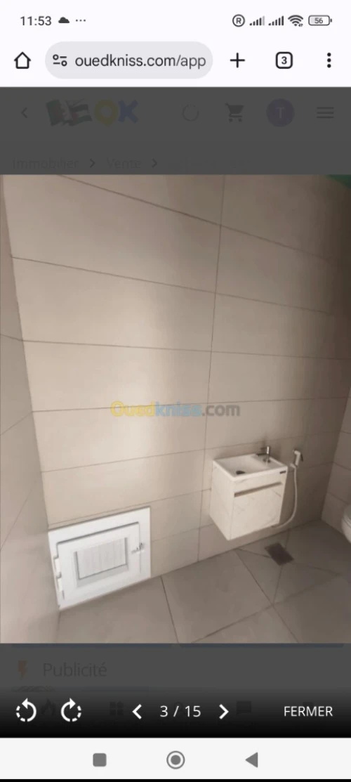 Vente Appartement F4 Béjaïa Bejaia