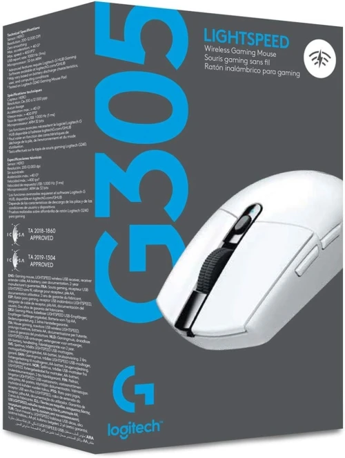 Souris Gamer Logitech G305 sans Fil, Capteur Gaming HERO, 12 000 PPP, 6 Boutons Programmables