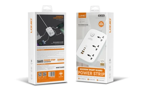 Rallonge Multiprise LDNIO ( SC1418 / SC2413 / SC3301 / SC3412 / SC3416 / SC4407 / SC4408 / SC5319 / SC5614 / SC10610 / SC6403 / SEW3452 / Z4 )