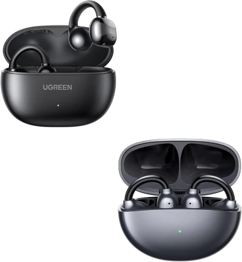 Écouteurs UGREEN HiTune S3 Ear Clip sans Fil Sport ENC DNN Bluetooth 5.4 Autonomie 30H IPX5