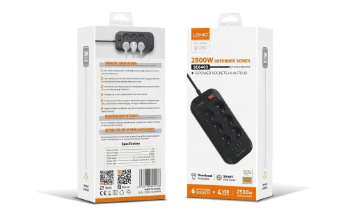 Rallonge Multiprise LDNIO ( SC1418 / SC2413 / SC3301 / SC3412 / SC3416 / SC4407 / SC4408 / SC5319 / SC5614 / SC10610 / SC6403 / SEW3452 / Z4 )