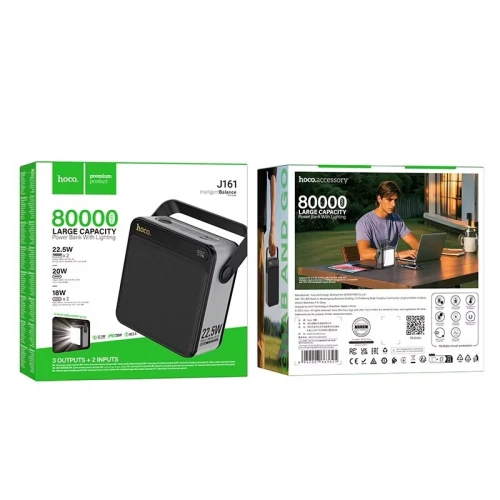 Batterie externe Power bank hoco J161 80000mah 22,5W / 20W PD