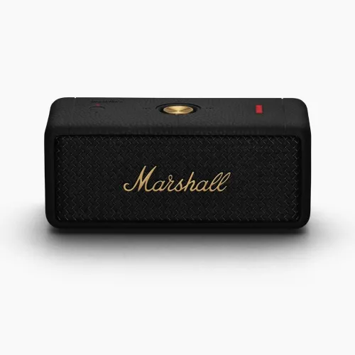 Baffle Marshall Emberton II Bluetooth Portatif Haut-Parleur 30h Sans Fil, Résistant à l'eau Enceinte