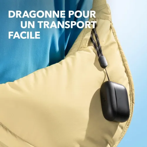 Airpods Anker Life A20i Écouteurs Bluetooth sans Fil Autonomie 28H 2 Microphones IA Bluetooth 5.3