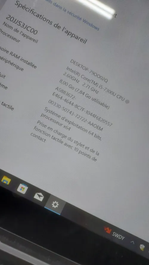 Pc portable lenovo yoga 370