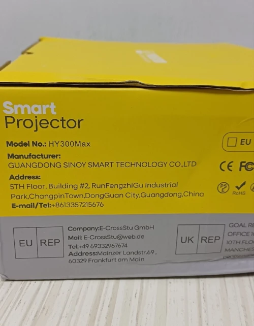 DATA SHOW HY300 MAX MAGCUBIC ANDROID 8K WIFI6