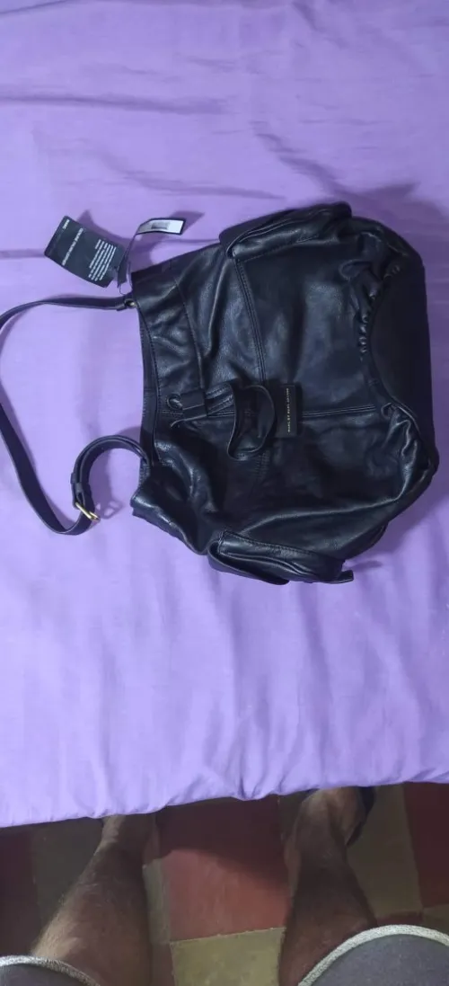 Sac en cuire mickael kors