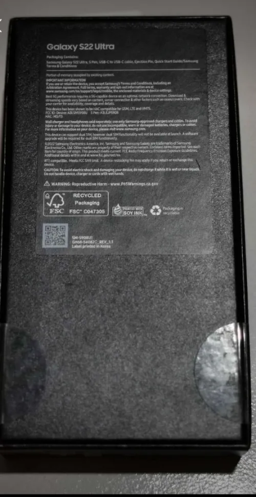 Samsung S22 ultra